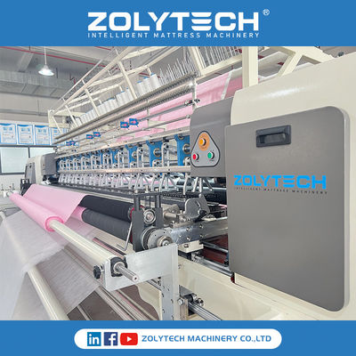 Big Shuttle Quilting Machine Continuous Mattress Quilting Machine For Blankets