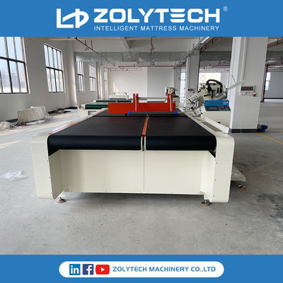 Máquina automática del borde de la cinta del colchón para los paneles del colchón en cadena de producción del colchón