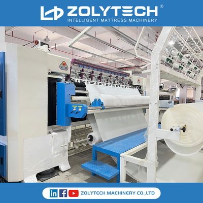 Edredón de la máquina del colchón que acolcha que hace la máquina en cadena de producción del colchón