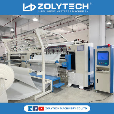 máquina serva llena preciosa de 80m m Max Computer Mattress Quilting Machinery ISO