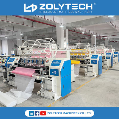 Consolador que acolcha de la máquina con el dispositivo de balanceo de la tela por Zolytech