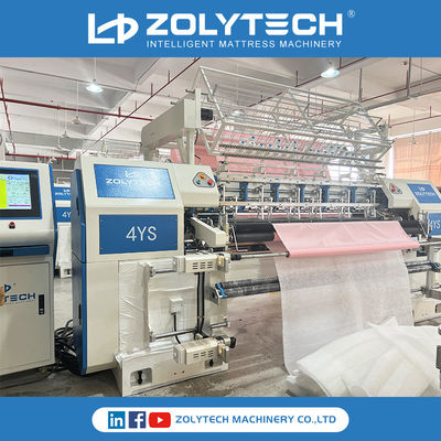 El colchón del edredón de la cama automatizó la máquina que acolchaba de la aguja multi