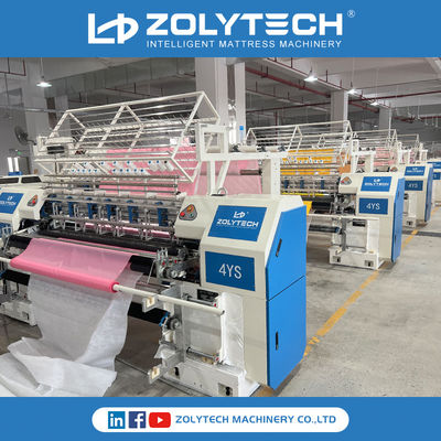 Máquina que acolcha de la precisión de China para el edredón que hace por Zolytech