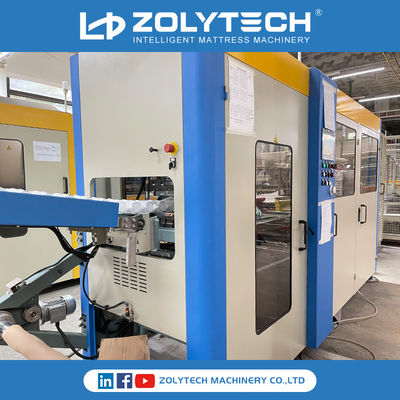 Cadena de producción de la primavera del bolsillo del OEM sistema de funcionamiento de la lanzadera de la máquina de la primavera del bolsillo de 380V/220V que arrolla no