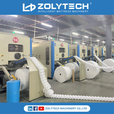 ZLT-PS180S Máquina ensambladora de resortes embolsados ​​OEM Máquina para resortes de colchón