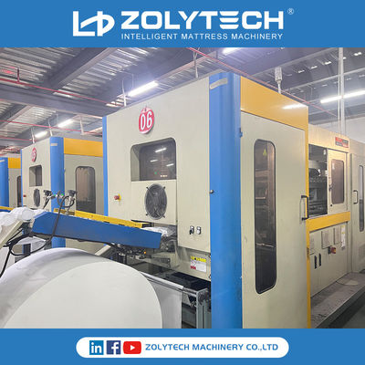 LIANROU - unidad completamente automática de la primavera del bolsillo del colchón de ZOLYTECH que hace la máquina