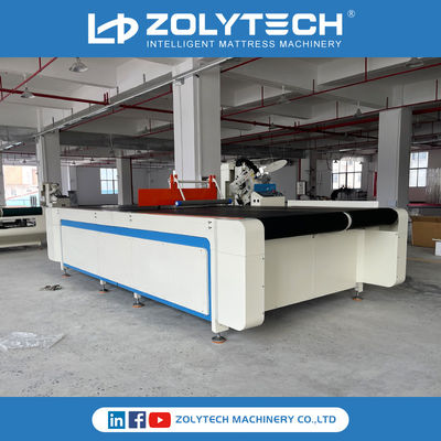 Máquina de borde de cinta de colchón de alta velocidad ZOLYTEH Volteo automático para la venta