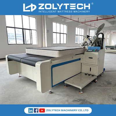 ZOLYTECH 300U máquina de borde de cinta de colchón automática con cabezal de costura