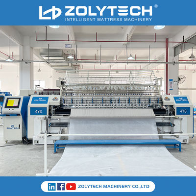 ZOLYTECH automatizó la máquina que acolchaba de la aguja multi de Stich de la cerradura para el edredón