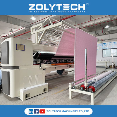 Industria Máquina para cubrir colchones con agujas múltiples Máquina para cubrir colchones para edredones