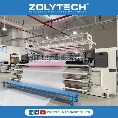 Máquina automática de ropa de cama Gran máquina de cubrir colchones