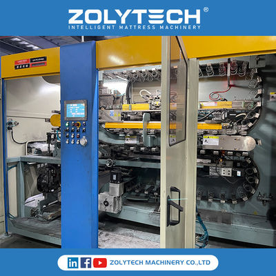 Automáticamente el colchón de bolsillo de la máquina de primavera disponible para la zonificación