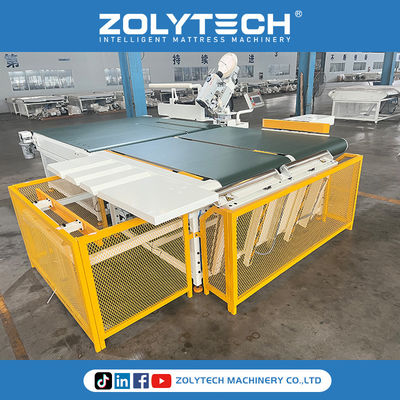 Máquina de bordes de cinta para paneles de colchón Automática de costura de ángulo ajustable