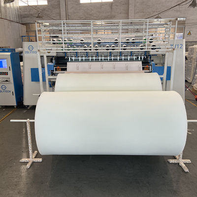 Maquinaria para colchones ZOLYTECH Máquina para cubrir colchones con agujas múltiples