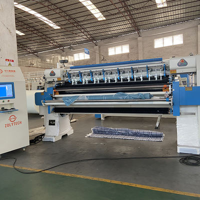 Máquina que acolcha automatizada velocidad de la multi-aguja de la puntada de cadena WV8 para la distancia de la aguja del colchón 25.4m m