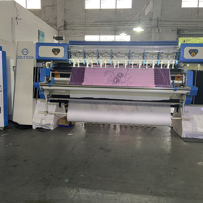 WV15 1500rpm automatizó la puntada de cadena de la máquina que acolchaba para la maquinaria del colchón de los edredones ZOLYTECH