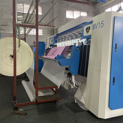 Puntada de cadena industrial de la máquina de WV15 que acolcha 1500rpm para la maquinaria del colchón de los edredones ZOLYTECH