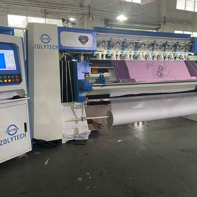 Distancia industrial automatizada velocidad de la aguja de la máquina 25.4m m de la puntada que acolcha de cadena WV15 para el colchón
