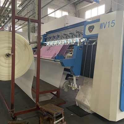 Puntada de cadena industrial de la máquina de la maquinaria del colchón de ZOLYTECH que acolcha para los edredones WV15 1500rpm