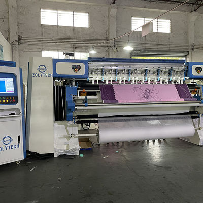 ZOLYTECH WV15 automatizó el equipo de fabricación del colchón de la máquina que acolchaba