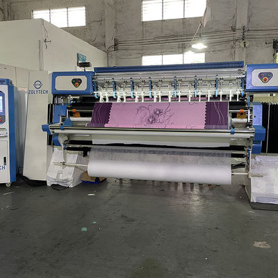 Máquina que acolcha industrial automatizada velocidad de la puntada de cadena WV15 para la distancia de la aguja del colchón 25.4m m