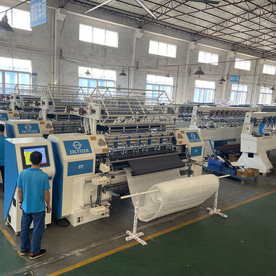 Movimiento de la máquina 60-130m/H 4.5KW X-AXIS del colchón automático del sistema de Commputerized que acolcha que acolcha 304.8m m