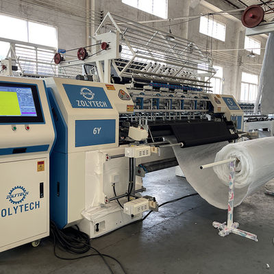 Máquina 4.0KW de la lanzadera del sistema 500-1100rpm de Commputerized de la máquina de la aguja que acolcha multi automática