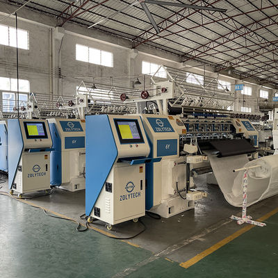 Colchón de ZOLYTECH que hace la máquina que acolcha de la máquina del colchón de la máquina que acolcha para los colchones y las mantas