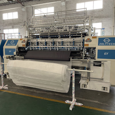 Sistema 60-130m/H 4.5KW X de Commputerized de la máquina del colchón que acolcha automático - movimiento de AXIS 304.8m m