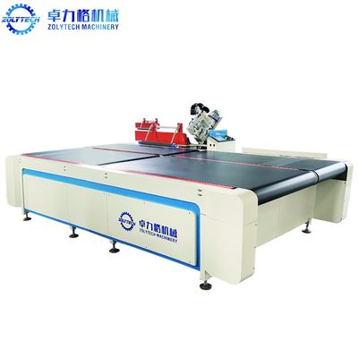 La máquina 15-20pcs/h del borde de la cinta del colchón de ZOLYTECH ZLT-TE4A automatizó a OEM automático China de la máquina de coser del ribete que movía de un tirón