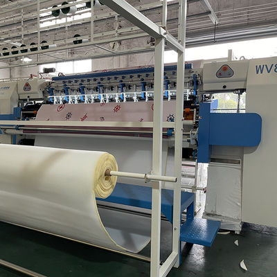 Puntada de cadena de la máquina del colchón de la maquinaria industrial WV8 1000rpm de ZOLYTECH que acolcha para los edredones