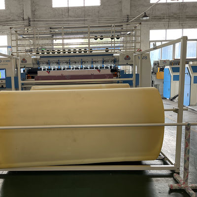 La puntada de cadena de alta velocidad automatizó la distancia de la aguja de la máquina que acolchaba 25.4m m para el colchón