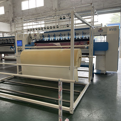 Sistema informatizado de colchas Máquina automática de colchón de 80 mm de espesor Máquina de borde de colchón 8KW