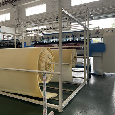 La puntada de cadena de alta velocidad automatizó la máquina que acolchaba para la distancia de la aguja del colchón 25.4m m