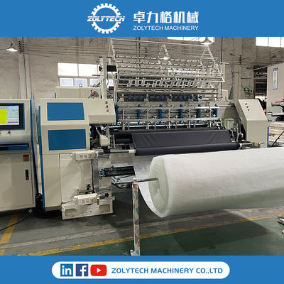Máquina de la puntada ZLT-YS-64 de la cerradura para la fábrica del OEM de China del precio de la máquina de la máquina de la multi-aguja que acolcha que acolcha que acolcha